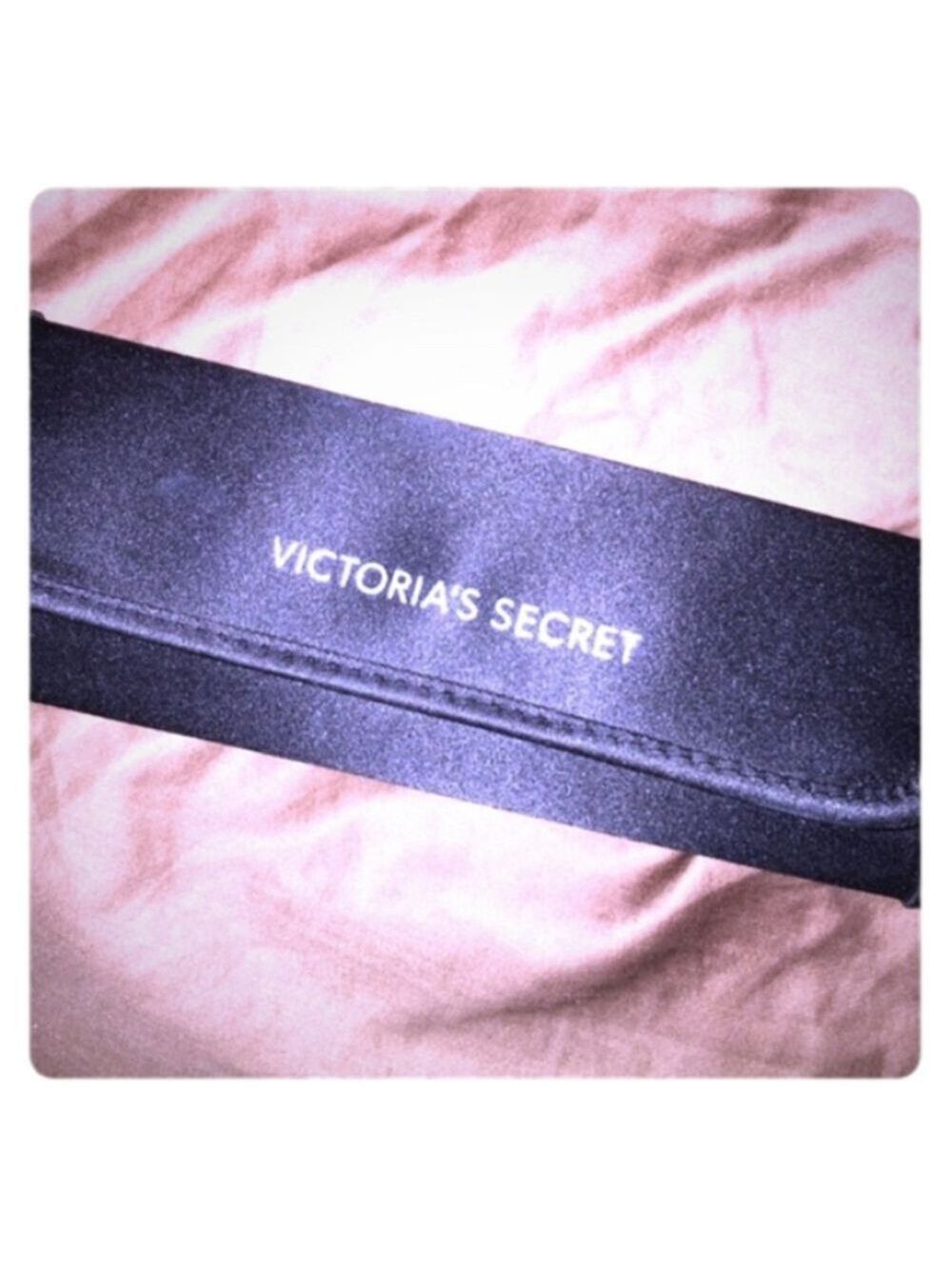 Victoria’s Secret y2k Black Travel Makeup Brush Case